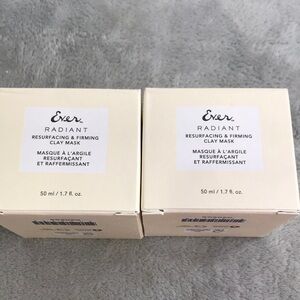 2 Ever Radiant Resurfacing & Firming  Kaolin Clay Mask Full Size New in box